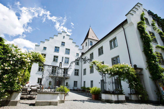 Früher Schloss, heute Hotel: Das Schloss Wartegg am Rorschacherberg.