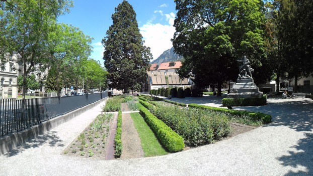 So schön ist der Fontanapark in Chur.