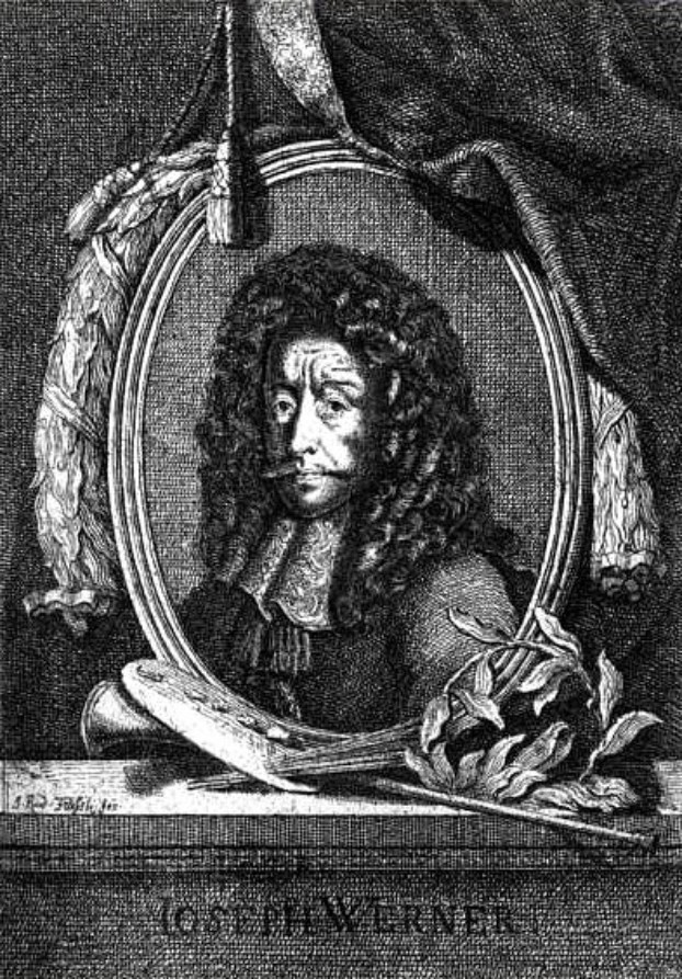 Bildnis von Johann Werner, Lehrer von Anna Waser