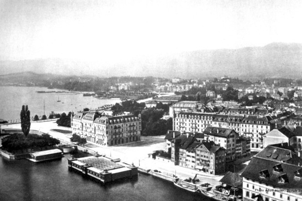 Die letzten Häuser des Kratzquartier, 1891.