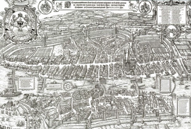 Der Murerplan von 1576.