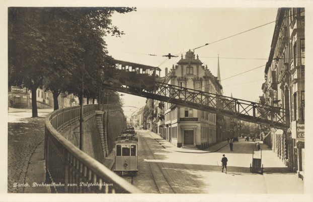 So sah das Polybähnli vor über 100 Jahren aus.