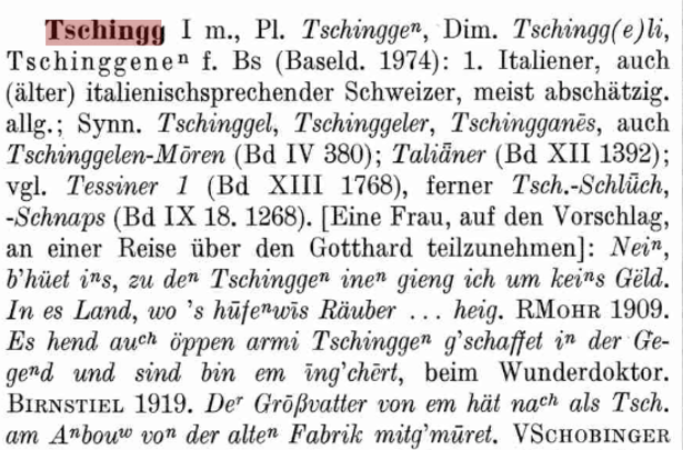 Schweizer Idiotikum Digital, Band XIV